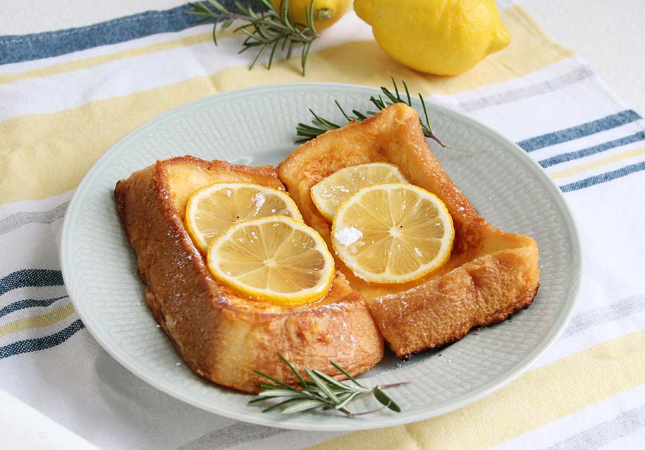 レモンフレンチトースト
