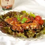 なすと新生姜と豚肉のホイル焼き